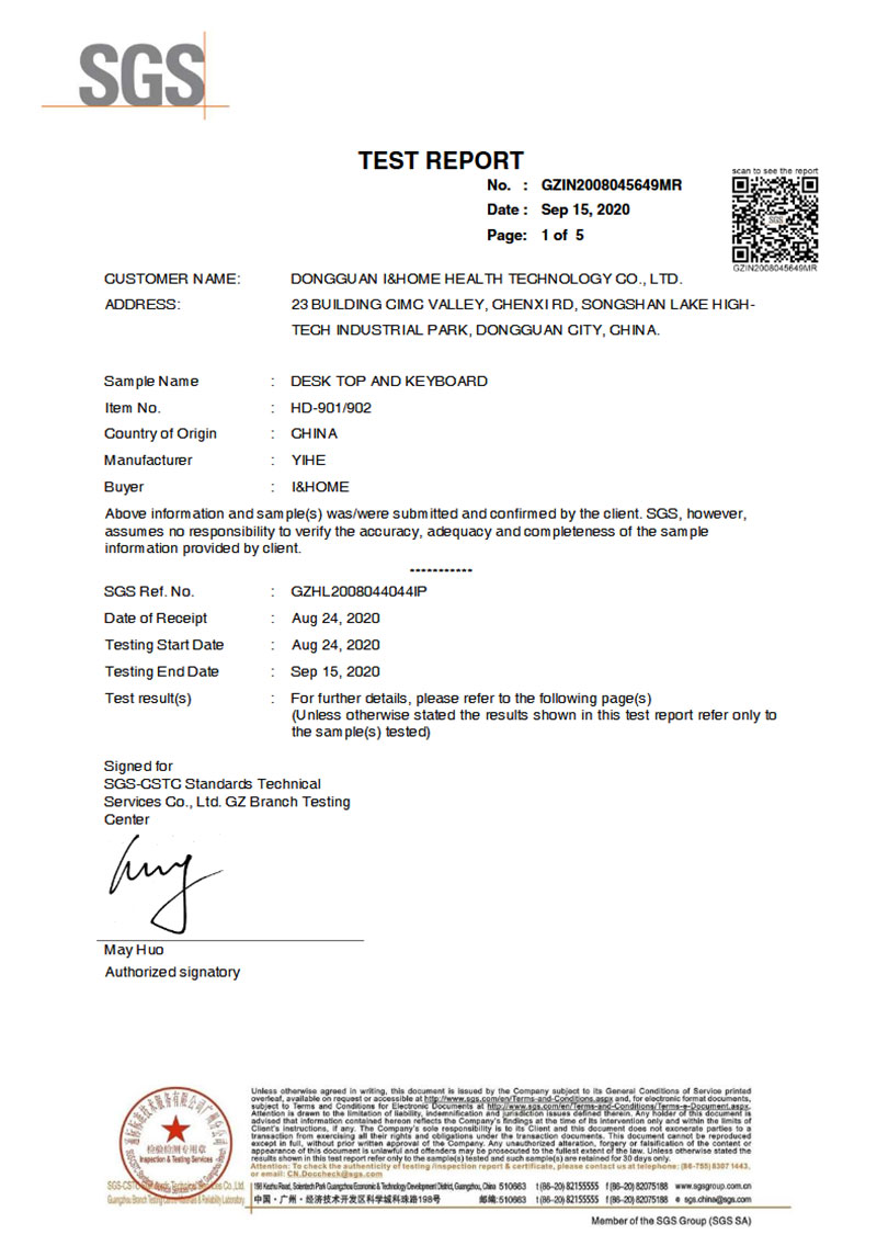 High and Low Temperature Weather Resistance Test