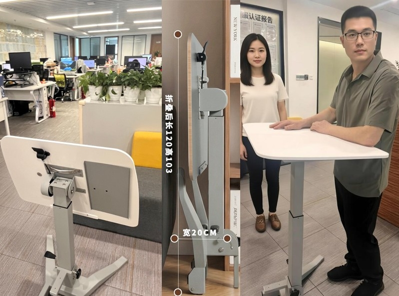 坐站切换自由buff加持!Kcourorouge红冕产品体验日走进深圳诺达科技(图1) 员工试用3.jpg