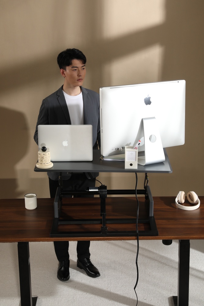 桌上桌升降功能的调试方法(图1) HE90-站姿